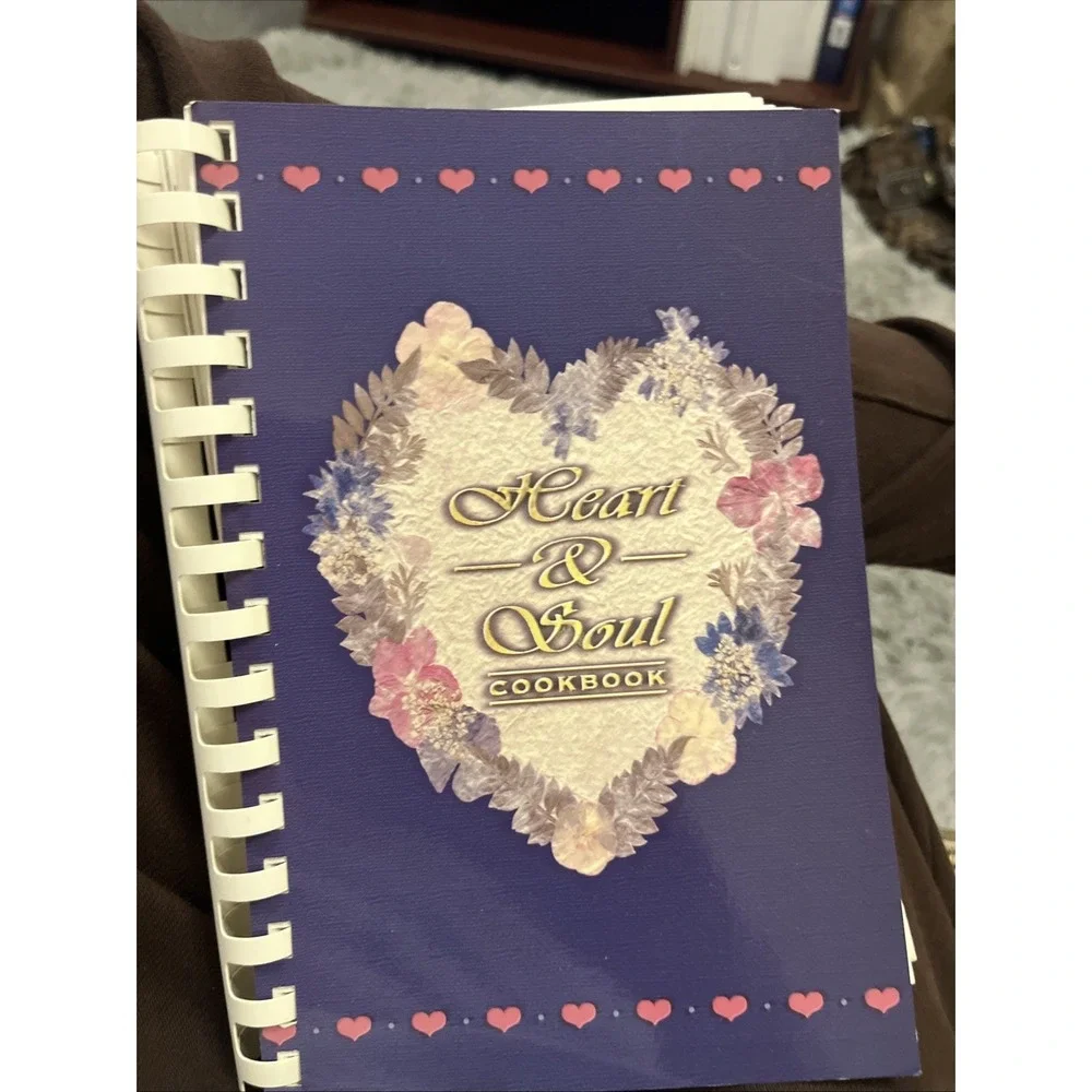 Heart‎ & Soul Cookbook Rhapsody of Recipes Morristown East Choir Boosters 2001